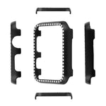 Ốp bảo vệ đồng hồ hợp kim nhôm kim cương, Dành cho Apple Watch Series 9 / 8 / 7 45mm, Dành cho Apple Watch Series SE 2025&SE 2&6&SE&5&4 44mm, Dành cho Apple Watch Series 3&2&1 42mm, Dành cho Apple Watch Series 9 / 8 / 7 41mm