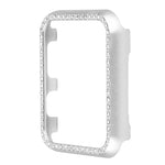 Ốp bảo vệ đồng hồ hợp kim nhôm kim cương, Dành cho Apple Watch Series 9 / 8 / 7 45mm, Dành cho Apple Watch Series SE 2025&SE 2&6&SE&5&4 44mm, Dành cho Apple Watch Series 3&2&1 42mm, Dành cho Apple Watch Series 9 / 8 / 7 41mm