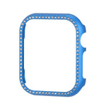 Ốp bảo vệ đồng hồ hợp kim nhôm kim cương, Dành cho Apple Watch Series 9 / 8 / 7 45mm, Dành cho Apple Watch Series SE 2025&SE 2&6&SE&5&4 44mm, Dành cho Apple Watch Series 3&2&1 42mm, Dành cho Apple Watch Series 9 / 8 / 7 41mm