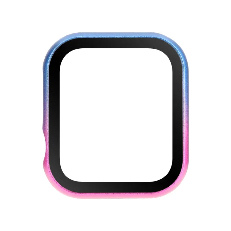 Ốp Lưng Bảo Vệ Kính Cường Lực + Khung Kim Loại, Dành Cho Apple Watch Series 9 / 8 / 7 45mm, Dành Cho Apple Watch Series SE 2025&SE2&6&SE&5&4 44mm, Dành Cho Apple Watch Series 3&2&1 42mm, Dành Cho Apple Watch Series 9 / 8 / 7 41mm