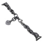 Dây đồng hồ kim loại chuỗi đa năng, 20mm, 22mm