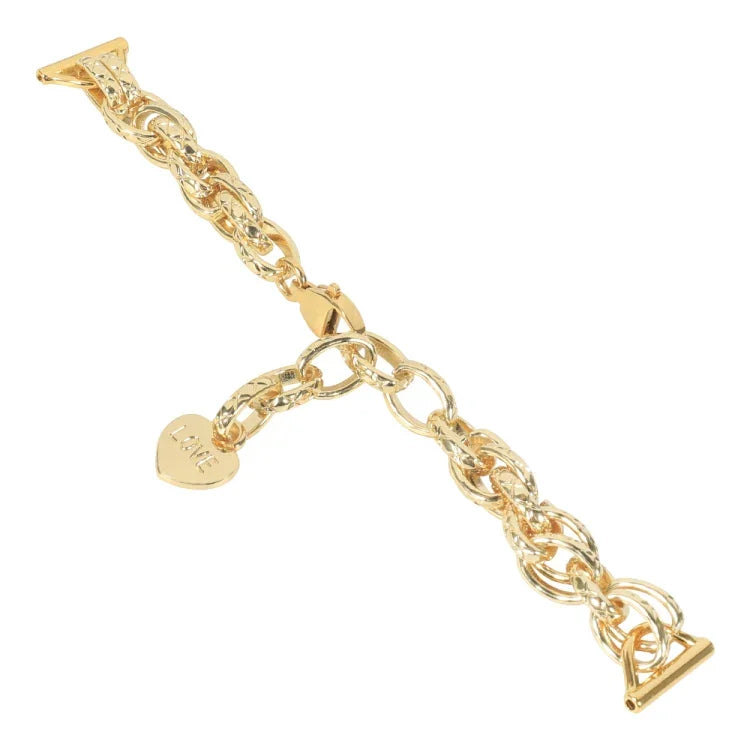 Dây đồng hồ kim loại chuỗi đa năng, 20mm, 22mm