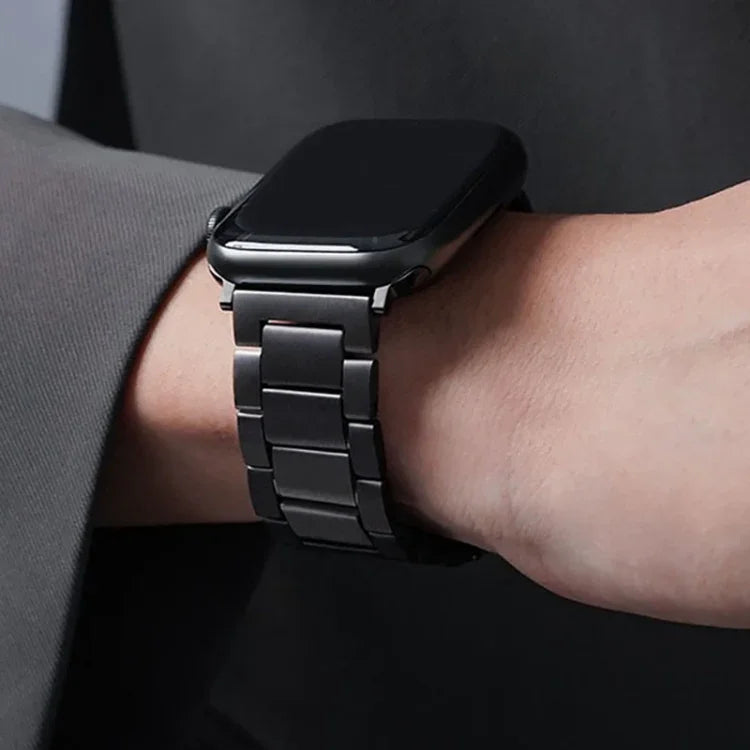 Dây Đồng Hồ Hợp Kim Titan Tháo Ráp Nhanh, Dành Cho Apple Watch Ultra 49mm / Series 8&7 45mm / SE 2&6&SE&5&4 44mm / 3&2&1 42mm, Dành Cho Apple Watch Series 8&7 41mm / SE 2&6&SE&5&4 40mm / 3&2&1 38mm