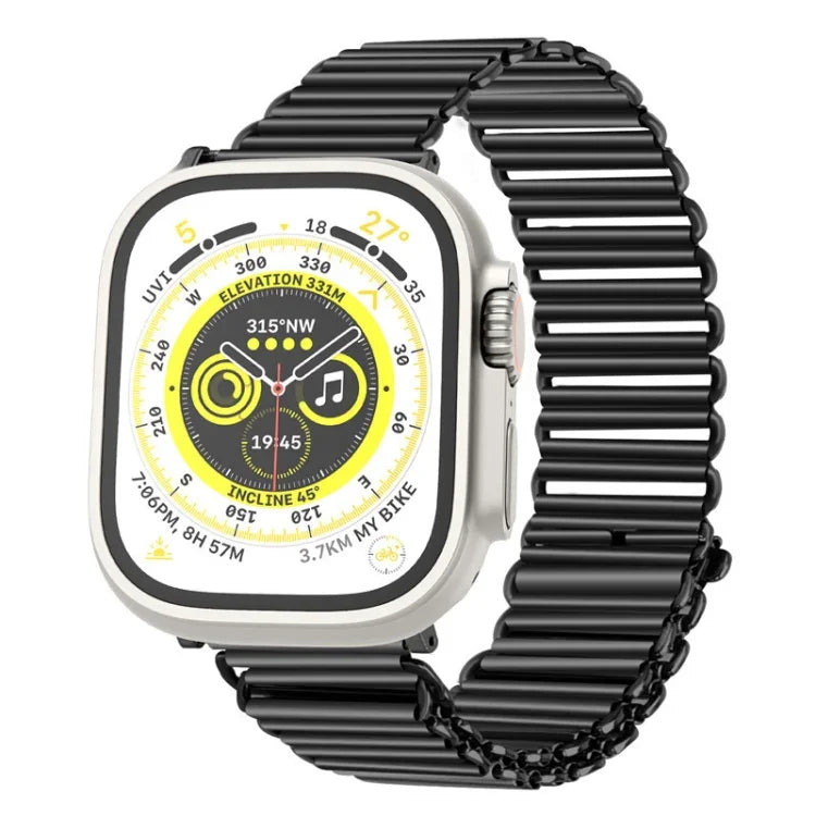 Dây Đồng Hồ Thép Không Gỉ Khóa Xích, Dành Cho Apple Watch Ultra 49mm / Series 8&7 45mm / SE 2&6&SE&5&4 44mm / 3&2&1 42mm, Dành Cho Apple Watch Series 8&7 41mm / SE 2&6&SE&5&4 40mm / 3&2&1 38mm