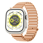 Dây Đồng Hồ Thép Không Gỉ Khóa Xích, Dành Cho Apple Watch Ultra 49mm / Series 8&7 45mm / SE 2&6&SE&5&4 44mm / 3&2&1 42mm, Dành Cho Apple Watch Series 8&7 41mm / SE 2&6&SE&5&4 40mm / 3&2&1 38mm