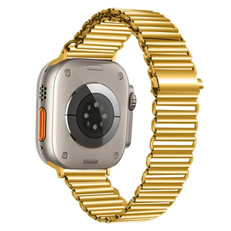 Dây Đồng Hồ Thép Không Gỉ Khóa Xích, Dành Cho Apple Watch Ultra 49mm / Series 8&7 45mm / SE 2&6&SE&5&4 44mm / 3&2&1 42mm, Dành Cho Apple Watch Series 8&7 41mm / SE 2&6&SE&5&4 40mm / 3&2&1 38mm