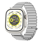 Dây Đồng Hồ Thép Không Gỉ Khóa Xích, Dành Cho Apple Watch Ultra 49mm / Series 8&7 45mm / SE 2&6&SE&5&4 44mm / 3&2&1 42mm, Dành Cho Apple Watch Series 8&7 41mm / SE 2&6&SE&5&4 40mm / 3&2&1 38mm