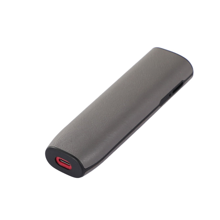 Leather + TPU Electronic Cigarette Case with Lanyard, For IQOS ILUMA ONE