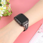 Dây đồng hồ kim loại mắt đồng, dành cho Apple Watch Ultra 49mm / Series 8&7 45mm / SE 2&6&SE&5&4 44mm / 3&2&1 42mm, dành cho Apple Watch Series 8&7 41mm / SE 2&6&SE&5&4 40mm / 3&2&1 38mm