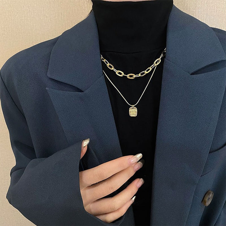 Dây chuyền thép titan chữ cái đa năng nữ, xích xoắn, XL2001, XL1951, XL1400, XL1437, XL2010, XL1505, XL1839, XL1864, XL1502, XL1570, XL1170, XL1459, XL1788, XL1780, XL1946, XL1089, XL1958, XL1983, XL1941, XL1944, XL1090, XL1114, XL1791, XL179...