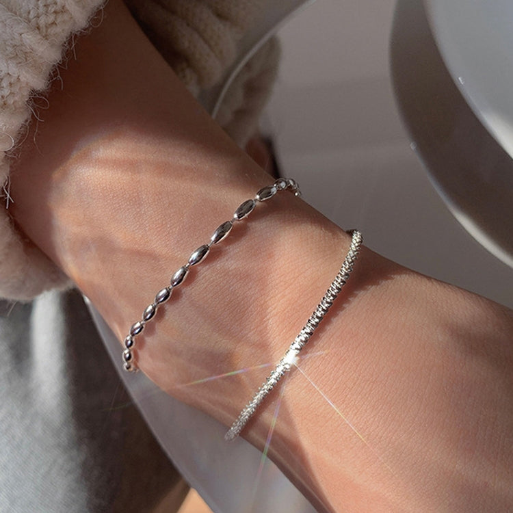 Vòng tay nữ bạc sterling Gypsophila Beanie, Thông số kỹ thuật: SL0004, SL0004, SL0153, SL0543, SL0490, SL0654, SL0661, SL0754, SL0700, XL0140, JL0004 Lắc chân