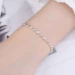 Vòng tay nữ bạc sterling Gypsophila Beanie, Thông số kỹ thuật: SL0004, SL0004, SL0153, SL0543, SL0490, SL0654, SL0661, SL0754, SL0700, XL0140, JL0004 Lắc chân