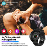Đồng hồ thông minh Zeblaze Stratos 2 Lite màn hình IPS 1.32 inch, chống nước 5 ATM, GPS, hỗ trợ theo dõi nhịp tim / chế độ thể thao, Stratos 2 Lite