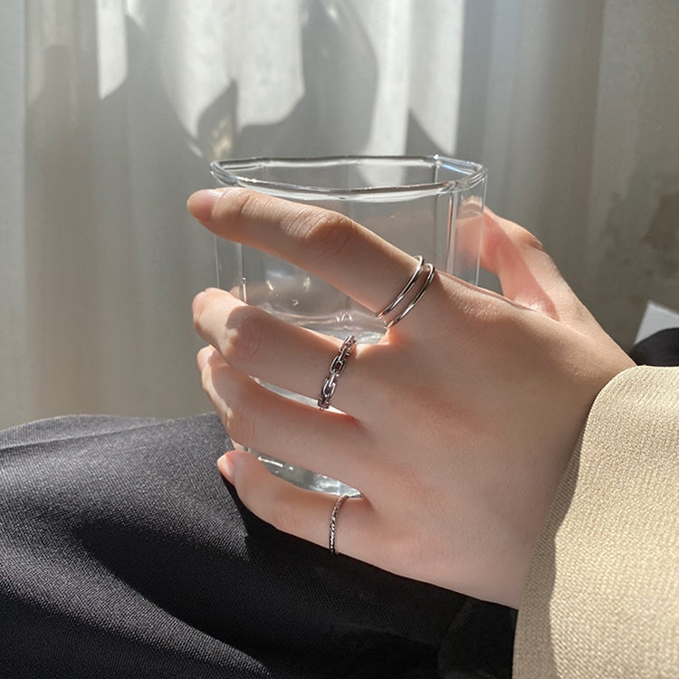 Nhẫn kết hợp phong cách mát mẻ bạc sterling S925 cho nữ, J286, J781, J759, J797, J758, J242, J1109, J1071, J1096, J1110, J789, J1717, J1740, J224, J449, J341, J443, J1644, J005, J282, J623, J1658, J406, J1454, J815