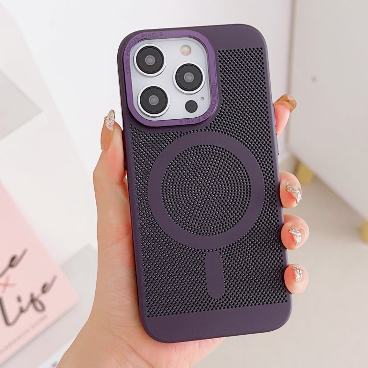 Grid Cooling MagSafe Magnetic Phone Case, For iPhone 14 Plus, For iPhone 13 Pro Max, For iPhone 13 Pro