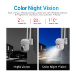 ESCAM PVR007 Camera WiFi HD Thông Minh 3MP Hỗ Trợ Tầm Nhìn Ban Đêm Màu Đầy Đủ / Phát Hiện Chuyển Động / Báo Động Âm Thanh / Thẻ TF, PVR007
