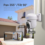 ESCAM PVR007 Camera WiFi HD Thông Minh 3MP Hỗ Trợ Tầm Nhìn Ban Đêm Màu Đầy Đủ / Phát Hiện Chuyển Động / Báo Động Âm Thanh / Thẻ TF, PVR007