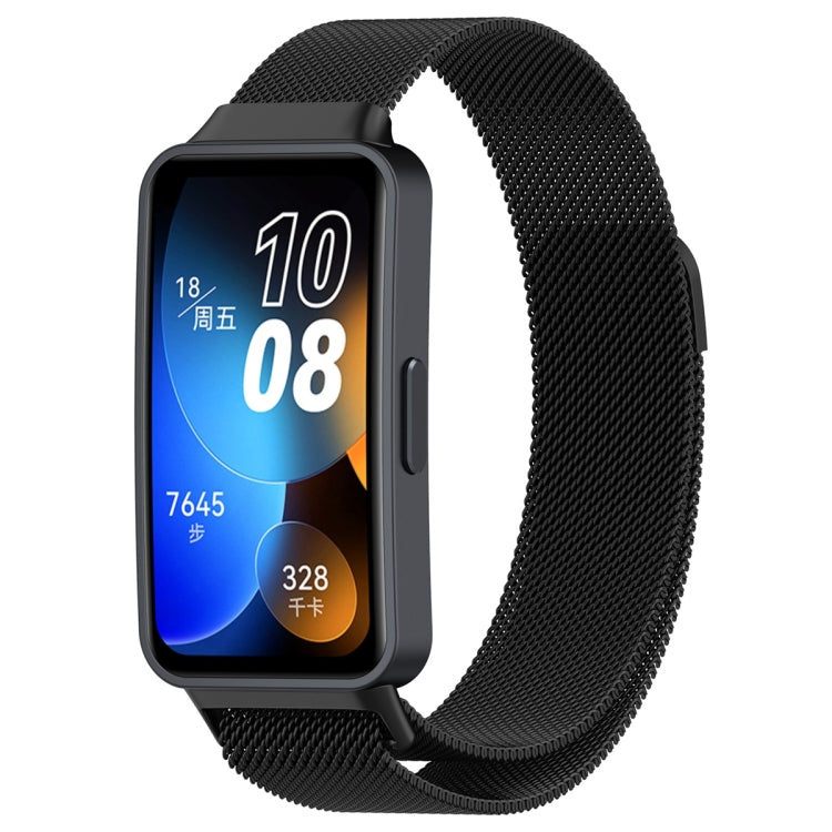 Milanese Metal Watch Band, For Huawei Band 10 / 9 / 8
