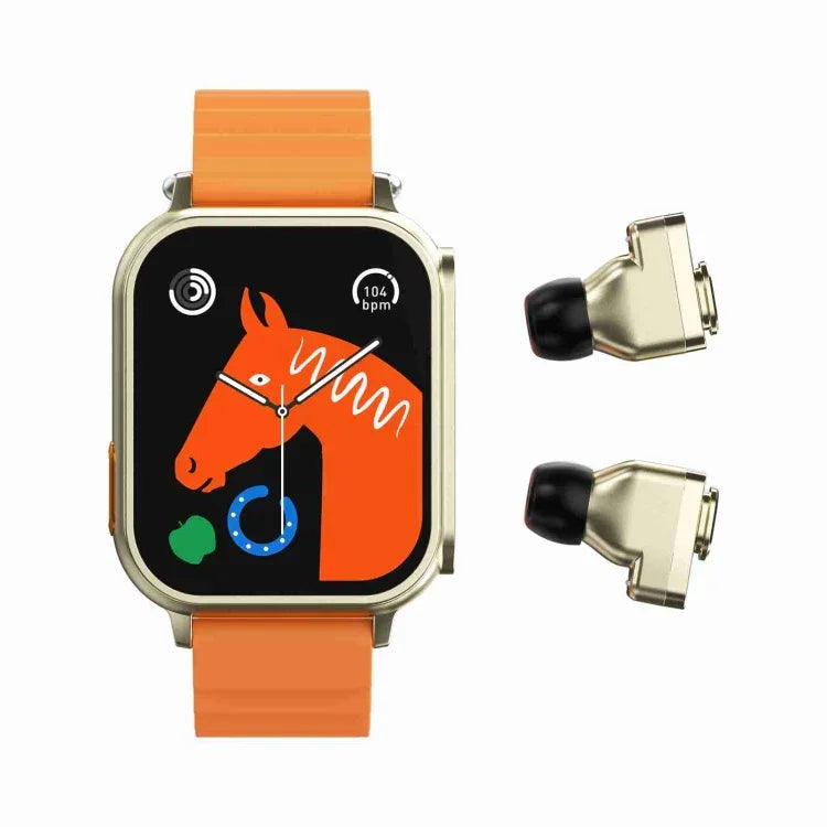 Đồng hồ thông minh N22 2 trong 1 màn hình HD 1.96 inch, tai nghe thể thao gọi Bluetooth