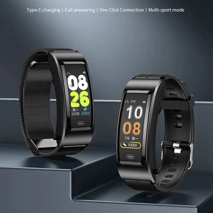 Vòng đeo tay thông minh B7 tai nghe Bluetooth, hỗ trợ theo dõi giấc ngủ / oxy trong máu / nhịp tim