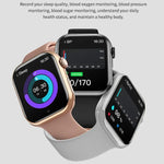Đồng hồ thông minh IW9 màn hình vuông 2.05 inch, hỗ trợ gọi Bluetooth / theo dõi oxy trong máu