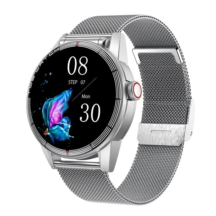 Đồng hồ thông minh R6 2 trong 1 tai nghe Bluetooth màn hình tròn 1.32 inch, hỗ trợ gọi Bluetooth / theo dõi sức khỏe