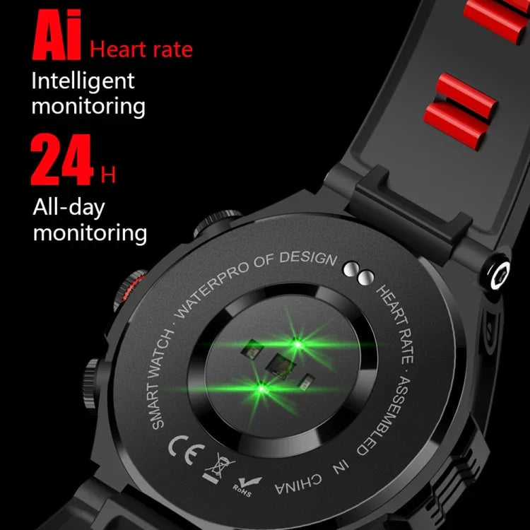 Đồng hồ thông minh CT18 màn hình AMOLED 1.43 inch, hỗ trợ gọi Bluetooth / phát hiện oxy trong máu