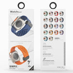 Dây đồng hồ silicone khóa từ tính, dành cho Apple Watch Series 8&7 41mm, dành cho Apple Watch Series 8&7 45mm