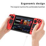 Ốp bảo vệ máy chơi game chống rơi tương phản màu GKK cho Steam Deck, Ốp GKK (Đỏ), Ốp GKK (Xanh dương), Ốp GKK (Đen)