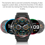 Đồng hồ thông minh OVISEN GT100 2 trong 1 tai nghe Bluetooth màn hình TFT 1.39 inch, hỗ trợ theo dõi oxy trong máu / nghe nhạc Bluetooth
