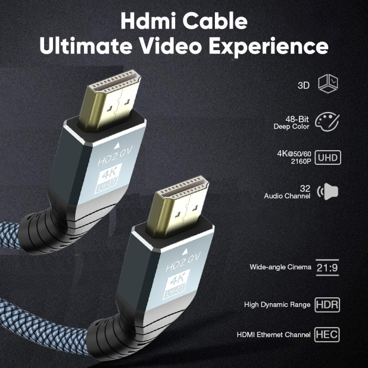 Cáp HDMI 2.0 phiên bản 4K 60Hz, dài 1m, 2m, 3m, 5m