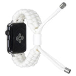Dây đeo silicone trơn co giãn hình hạt đậu, cho Apple Watch 9 45mm, cho Apple Watch 9 41mm