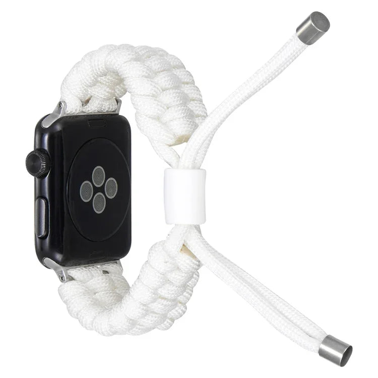 Dây đeo silicone trơn co giãn hình hạt đậu, cho Apple Watch 9 45mm, cho Apple Watch 9 41mm
