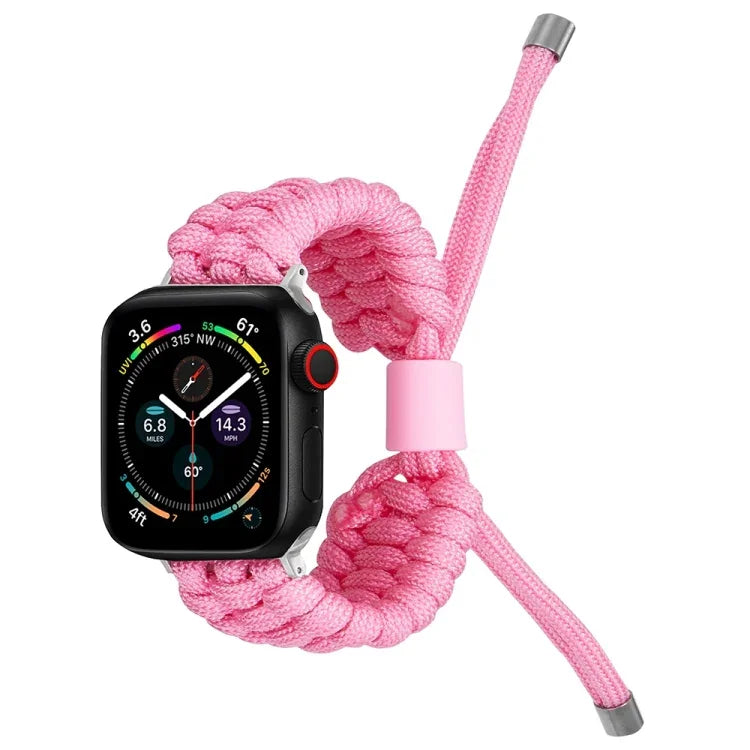 Dây đeo silicone trơn co giãn hình hạt đậu, cho Apple Watch 9 45mm, cho Apple Watch 9 41mm