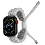 Dây đeo silicone trơn co giãn hình hạt đậu, cho Apple Watch 9 45mm, cho Apple Watch 9 41mm