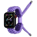 Dây đeo silicone trơn co giãn hình hạt đậu, cho Apple Watch 9 45mm, cho Apple Watch 9 41mm