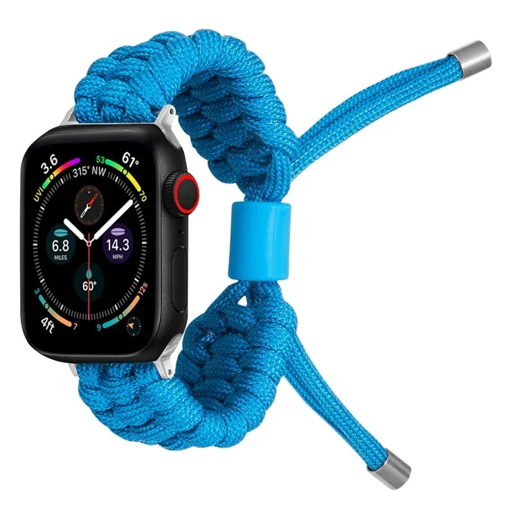 Dây đeo silicone trơn co giãn hình hạt đậu, cho Apple Watch 9 45mm, cho Apple Watch 9 41mm