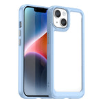 Ốp điện thoại Acrylic + TPU dòng màu sắc, dành cho iPhone 15