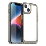 Ốp điện thoại Acrylic + TPU dòng màu sắc, dành cho iPhone 15