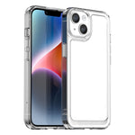 Ốp điện thoại Acrylic + TPU dòng màu sắc, dành cho iPhone 15