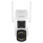 Camera WiFi ESCAM PT210 2x3MP ống kính kép màn hình kép, hỗ trợ thoại hai chiều, phát hiện chuyển động và lưu trữ đám mây, PT210
