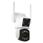 Camera WiFi ESCAM PT210 2x3MP ống kính kép màn hình kép, hỗ trợ thoại hai chiều, phát hiện chuyển động và lưu trữ đám mây, PT210