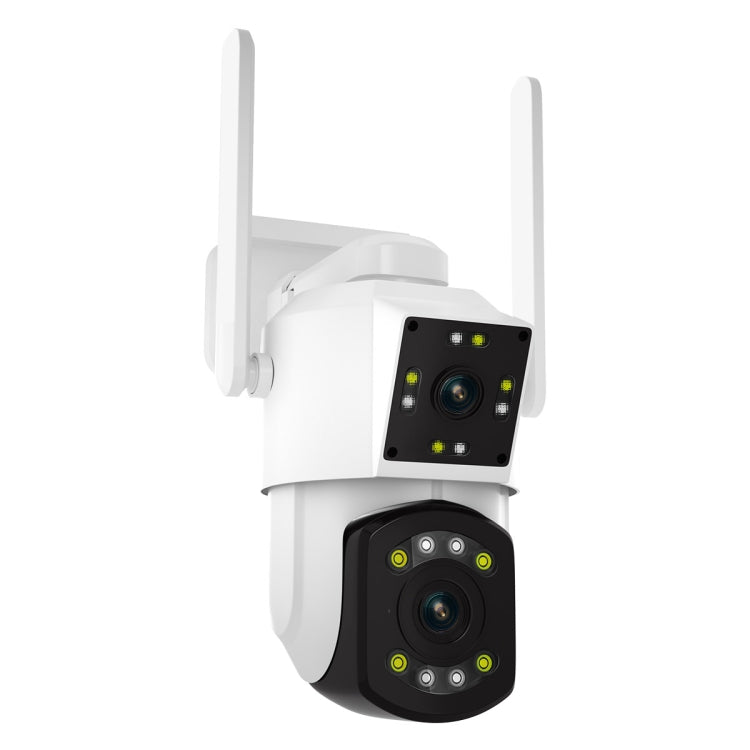 Camera WiFi ESCAM PT210 2x3MP ống kính kép màn hình kép, hỗ trợ thoại hai chiều, phát hiện chuyển động và lưu trữ đám mây, PT210