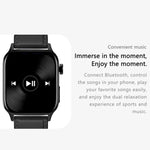 Đồng hồ thông minh sức khỏe GT22 màn hình TFT 1.85 inch dây silicone, Hỗ trợ gọi Bluetooth / Đo oxy máu cao nguyên / Nhiệt độ cơ thể / Rối loạn nhịp tim / Giám sát nhịp tim TI, Dây silicone (Đen), Dây silicone (Đen Bạc)