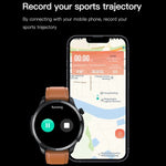 Đồng hồ thông minh T52 màn hình 1.39 inch chống nước IP67 dây silicone, Hỗ trợ gọi Bluetooth / Đo oxy máu / Giám sát nhiệt độ cơ thể, Dây silicone (Xanh dương), Dây silicone (Đen), Dây da (Đỏ)