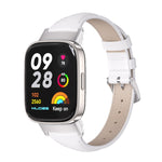 Mijobs Genuine Leather Slim Watch Band, For Redmi Watch 3