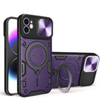 CD Texture Sliding Camshield Magnetic Holder Phone Case, For iPhone 11, For iPhone 11 Pro