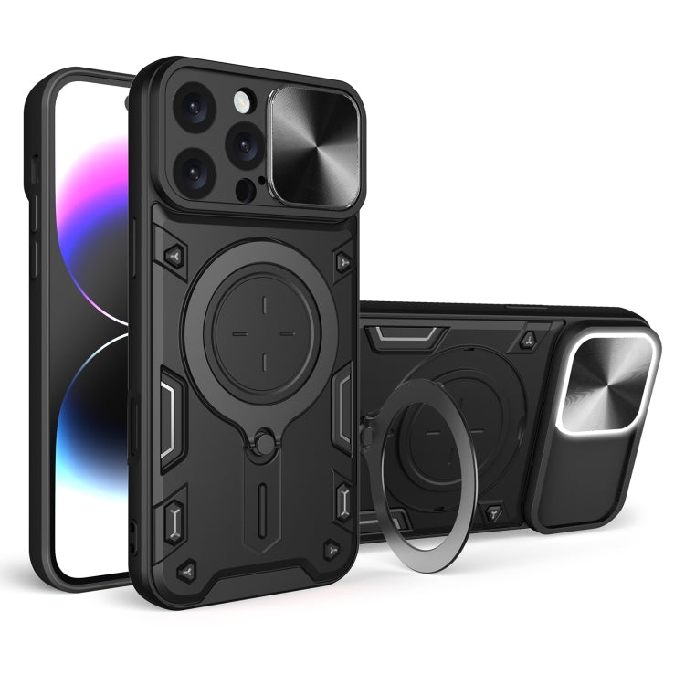 Ốp lưng điện thoại có giá đỡ nam châm trượt họa tiết CD, dành cho iPhone 17e / 16e, dành cho iPhone 17 Pro Max, dành cho iPhone 17 Pro, dành cho iPhone 17, dành cho iPhone Air, dành cho iPhone 16 Pro Max, dành cho iPhone 16 Pro, dành cho iPhone 16 Plus