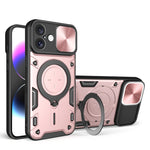Ốp lưng điện thoại có giá đỡ nam châm trượt họa tiết CD, dành cho iPhone 17e / 16e, dành cho iPhone 17 Pro Max, dành cho iPhone 17 Pro, dành cho iPhone 17, dành cho iPhone Air, dành cho iPhone 16 Pro Max, dành cho iPhone 16 Pro, dành cho iPhone 16 Plus