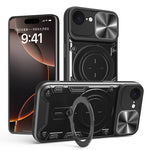 Ốp lưng điện thoại có giá đỡ nam châm trượt họa tiết CD, dành cho iPhone 17e / 16e, dành cho iPhone 17 Pro Max, dành cho iPhone 17 Pro, dành cho iPhone 17, dành cho iPhone Air, dành cho iPhone 16 Pro Max, dành cho iPhone 16 Pro, dành cho iPhone 16 Plus
